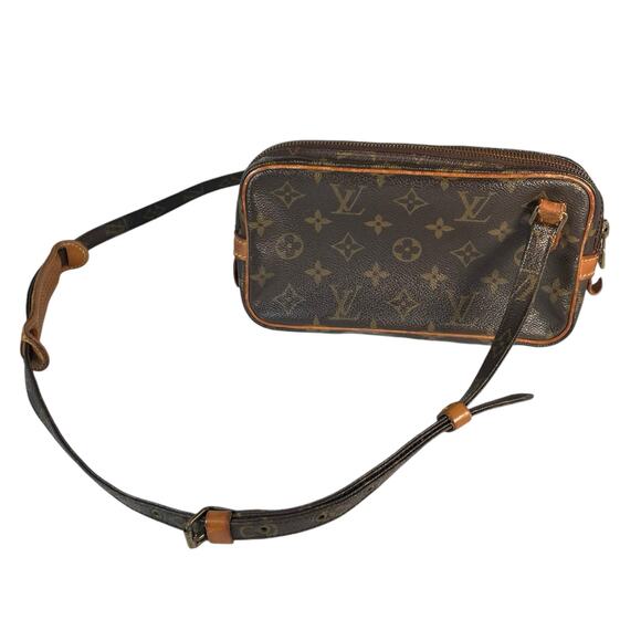Authentic Louis Vuitton Pochette Marly Crossbody Purse